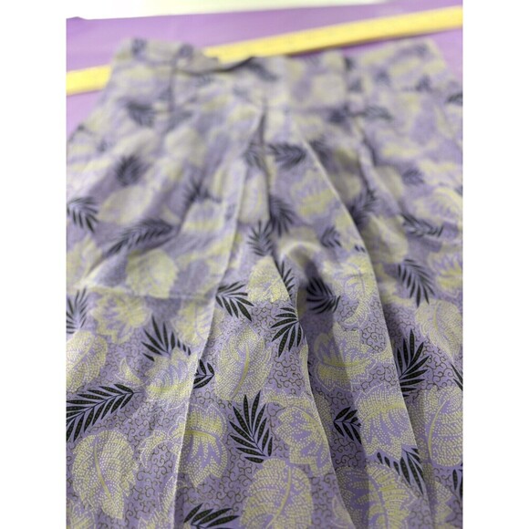 Excellent New Ellen Tracy 80s 90s Silk Pants Beautiful Sz 8 - Picture 9 of 11